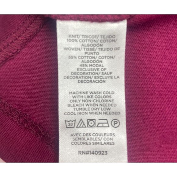 LOFT Women Petite Tiered Ruffle Mixed Media Top Large - Picture 7 of 16